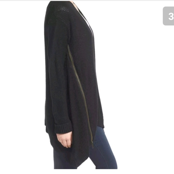 Sam Edelman black cardigan - Picture 3 of 8